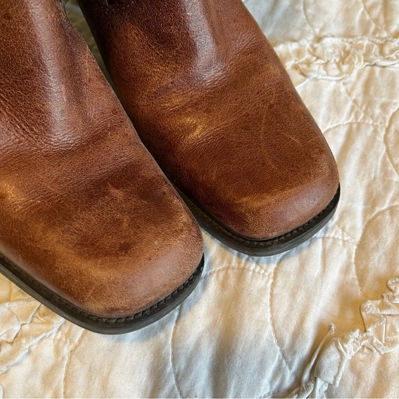 Gianni Bini Buckaroo211 Brown Tall Heeled Boots - Picture 5 of 7